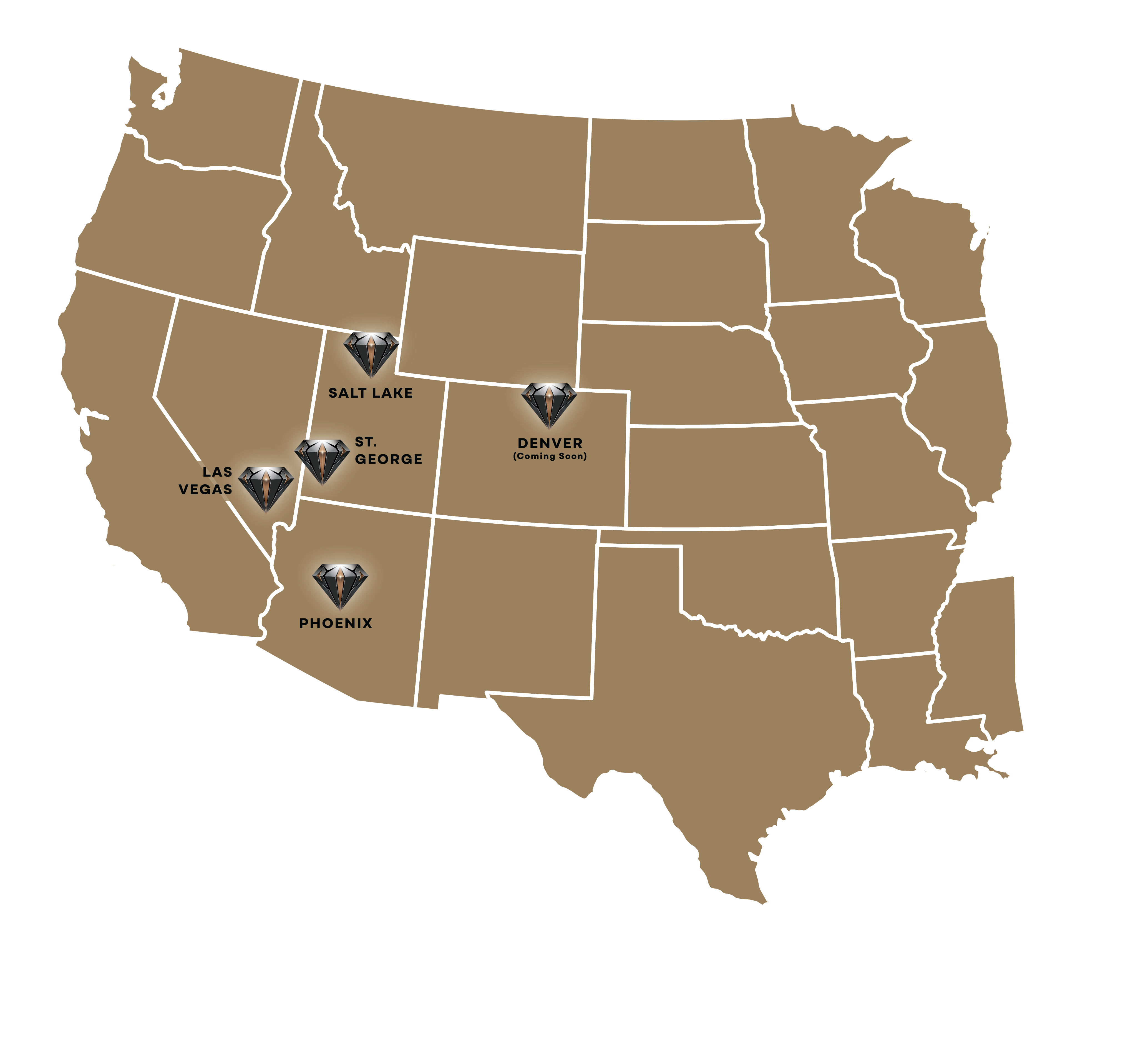 states pins